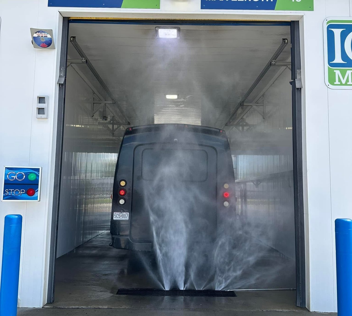 Brand new automated truck wash in South Carolina