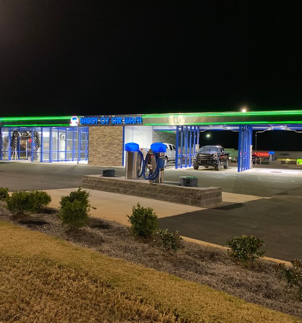 Car wash with Palmetto Auto Wash equipment